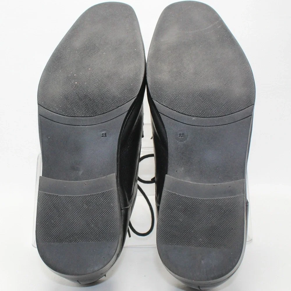 Banana Republic Black Leather Lace‎ Up Oxford Dress Shoes Mens Size 11M